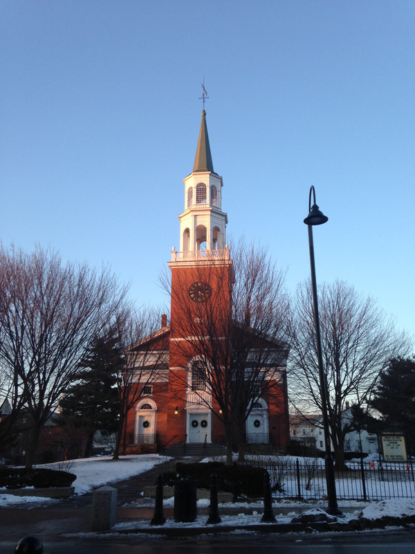 the church at the end of the street