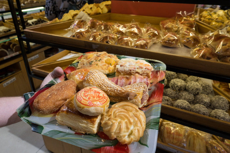 tray of baked goods