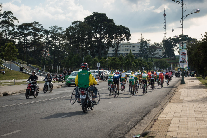 bicyclists