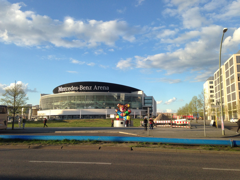 arena across the street from the wall