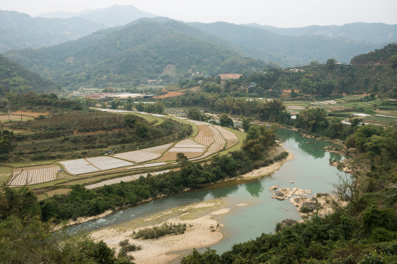 river to Bảo Lạc