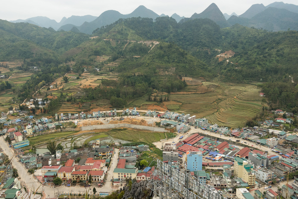 Đống Văn, as seen from the fortress