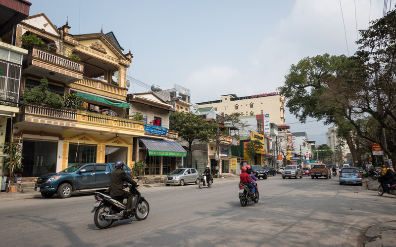 street in Hà Giang