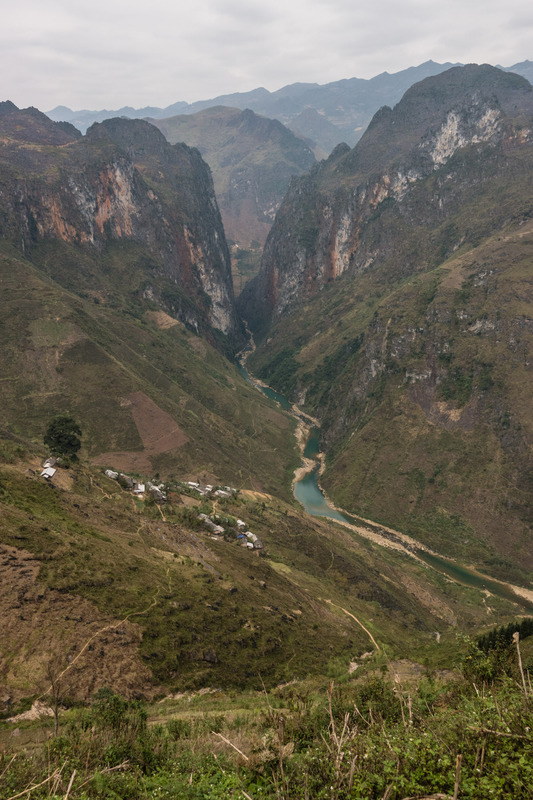 view up the pass