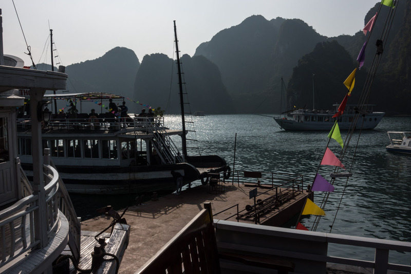 boats docked at the pearl farm