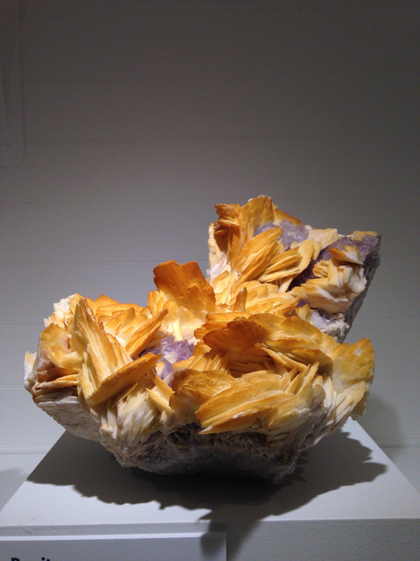 Barite rock