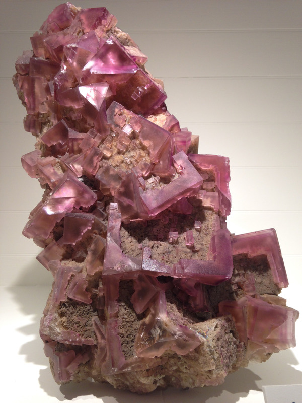 pink Flourite rock