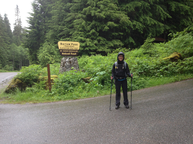 me at the trailhead