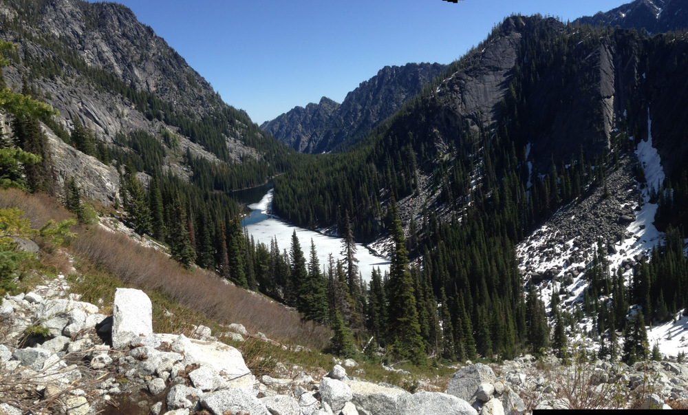 Nada Lake, viewed from above