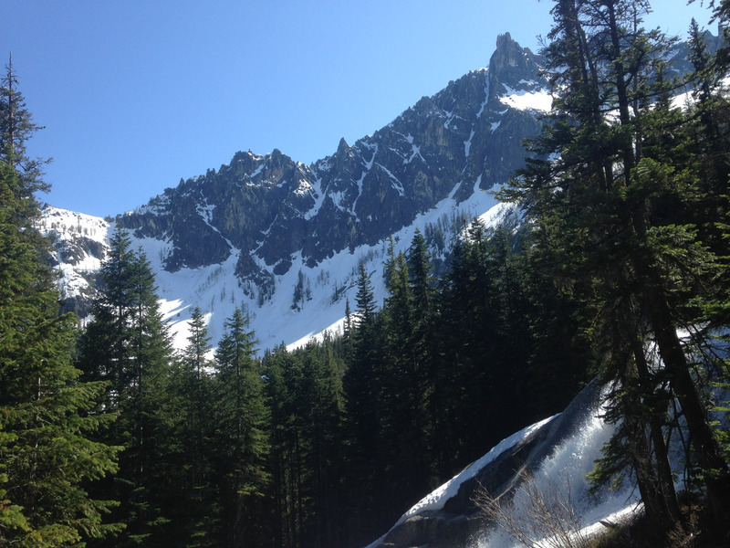 snowy mountains