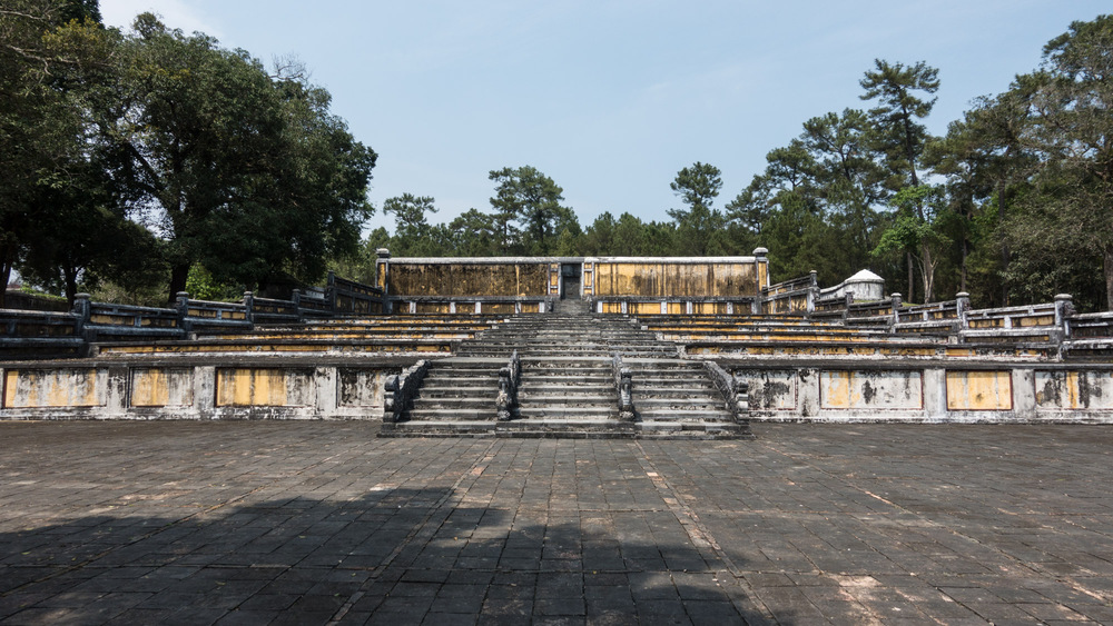 Gia Long temple entrance