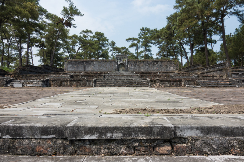 Gia Long tomb entrance