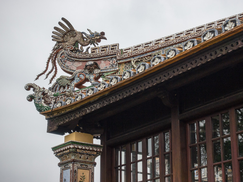 mosaic-decorated roof