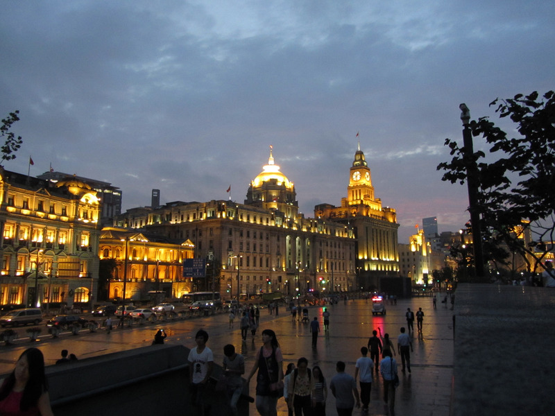 Puxi waterfront buildings