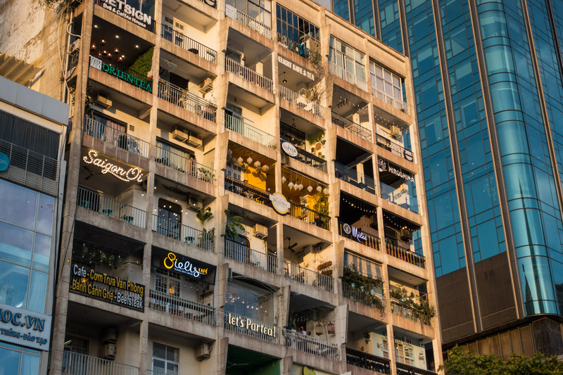 exterior of the Cafe Apartment