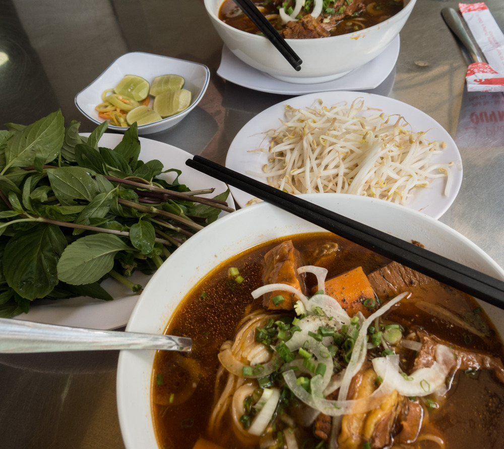 bowl of phở bò kho at Pho Quynh