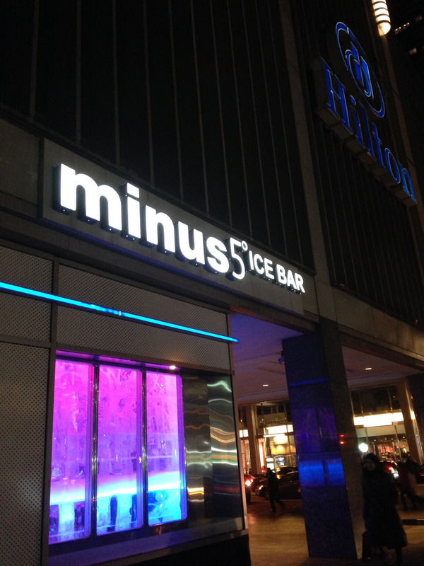 Minus 5* Ice Bar