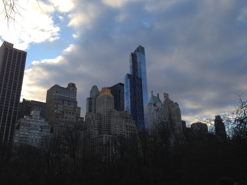 NYC skyline from Central Park, 1