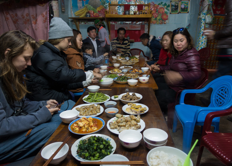 homestay dinner