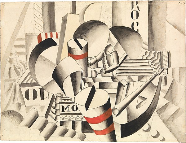 The Tugboat, by Fernand Léger