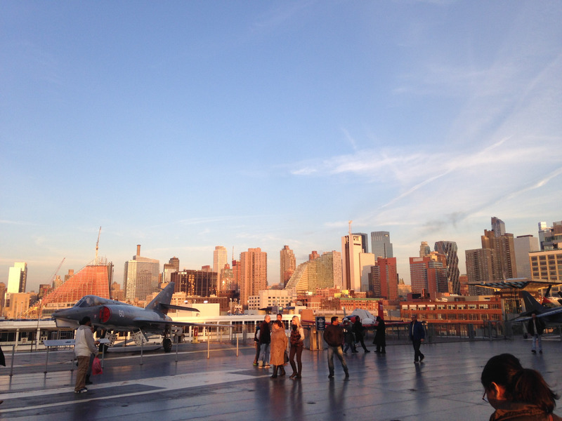 USS Intrepid deck