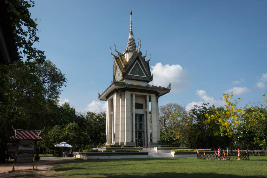 memorial stupa at Choeung Ek