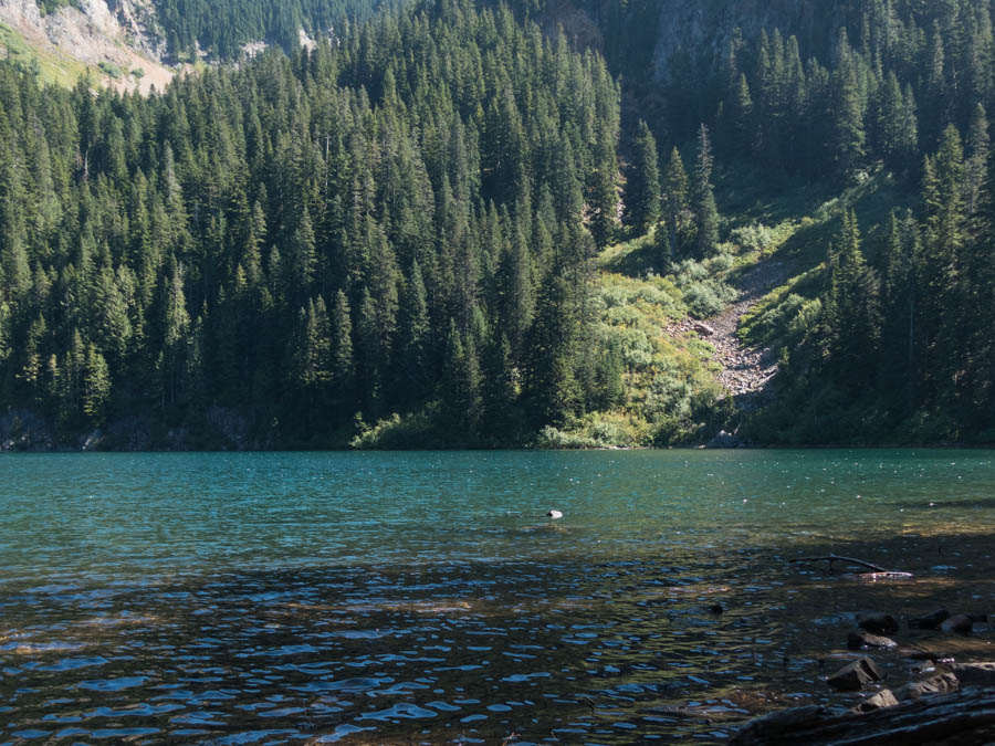 the east side of Annette Lake