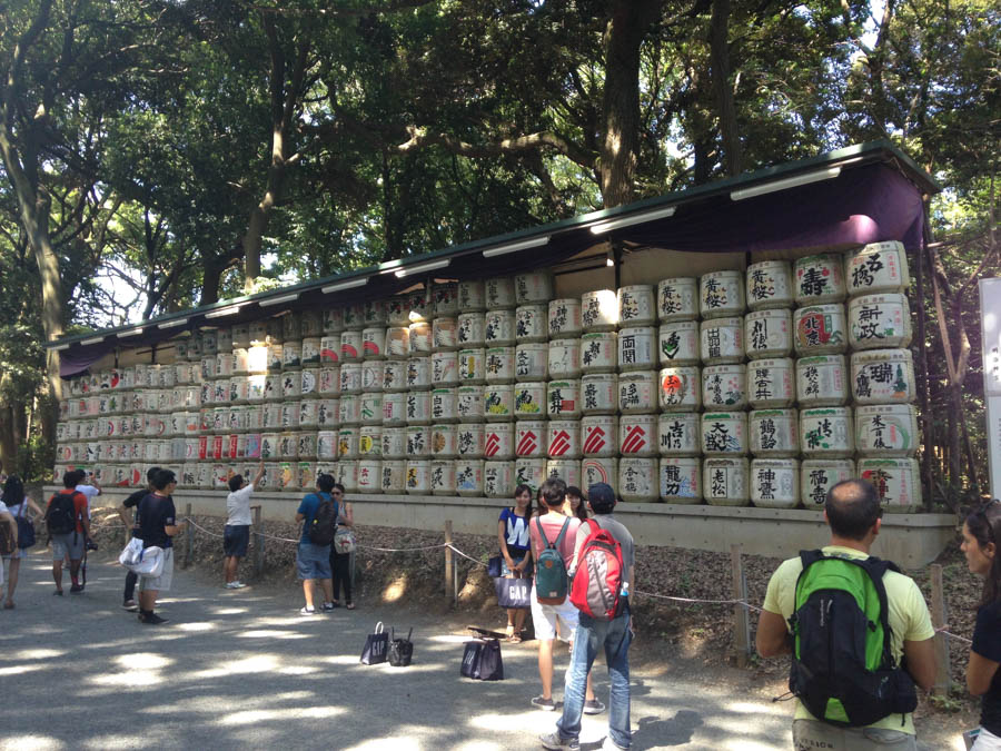 rice wine casks