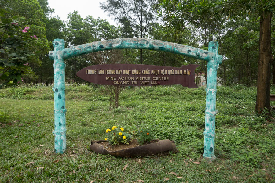 entrance sign for the mine museum