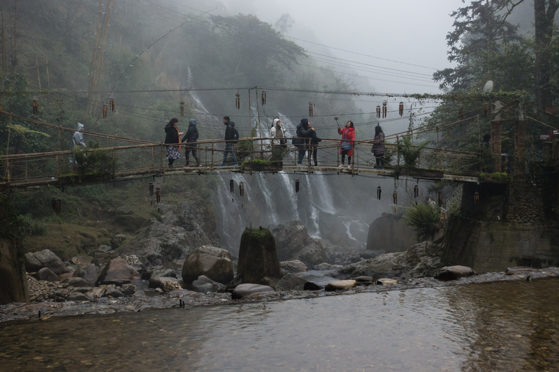 Cat Cat Village bridge