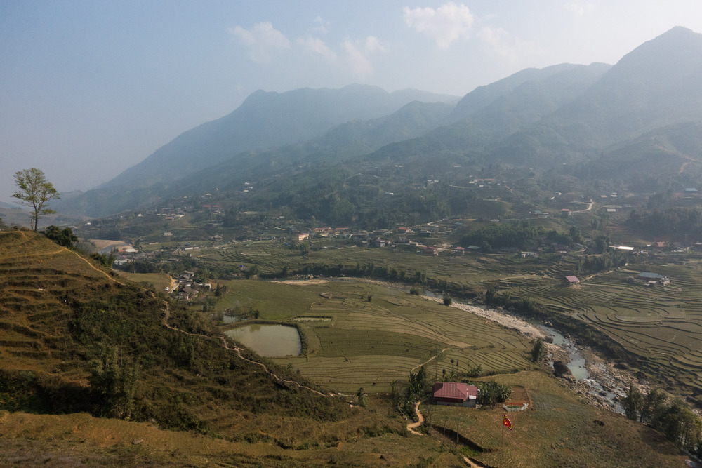 Lao Chải village and fields