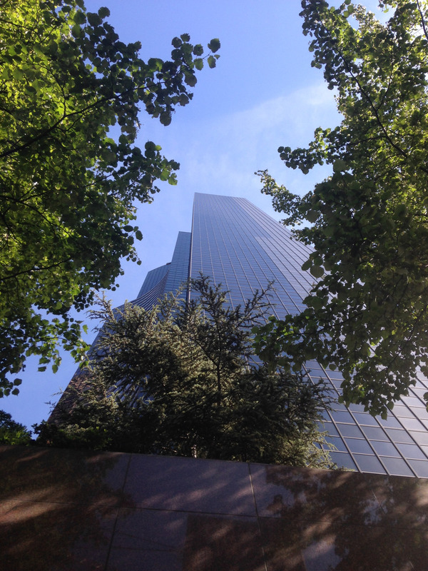 Columbia Tower as seen from below