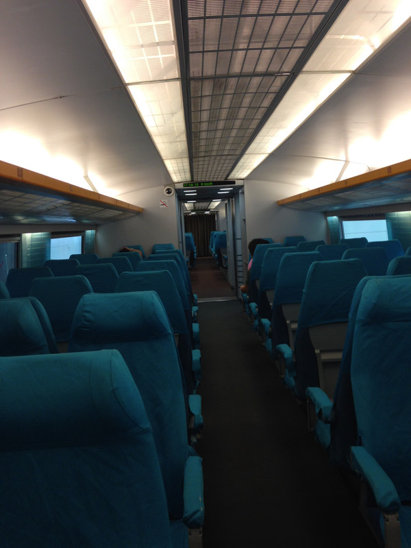 train interior