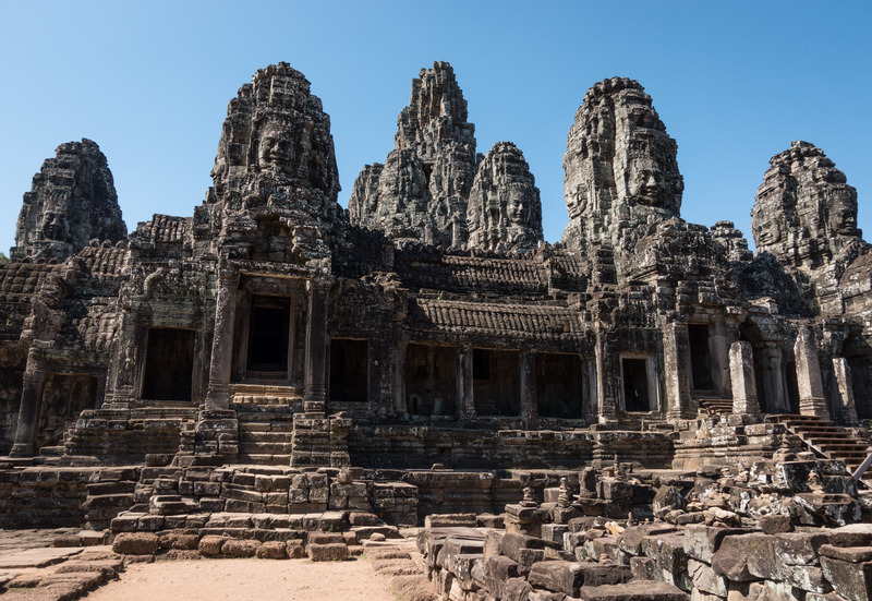 Bayon, seen from outside the complex