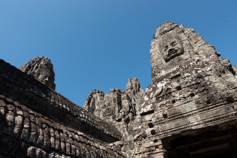 roof line of Bayon, 1