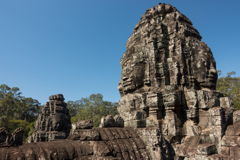 roof line of Bayon, 2