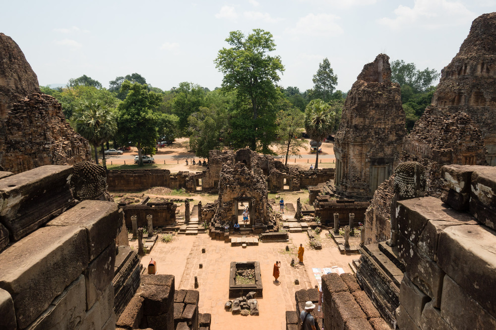 view from on top of Pre Rup