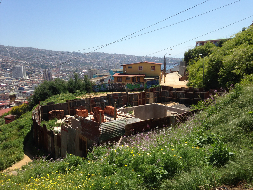 house foundation under construction