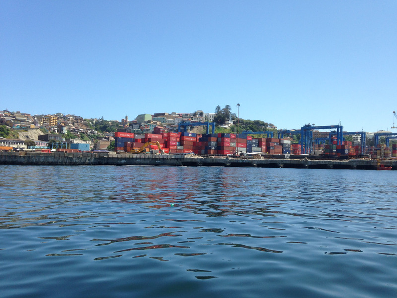 port, seen from the water