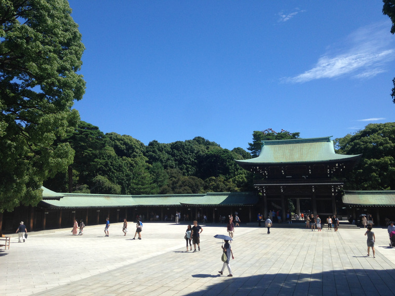 shrine courtyard