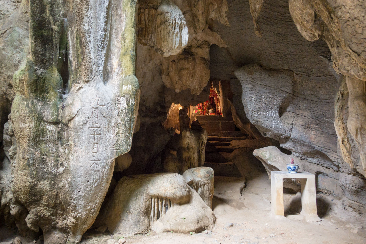 Cave altar