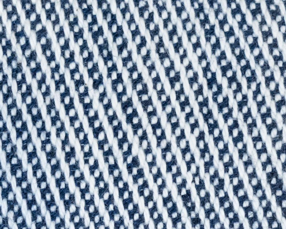 sample of diagonal weave